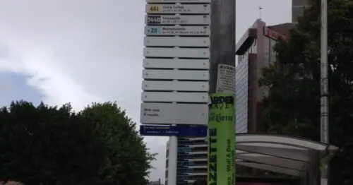 PARADERO SITP ASOCIACION MEDICA DE LOS ANDES  170A01